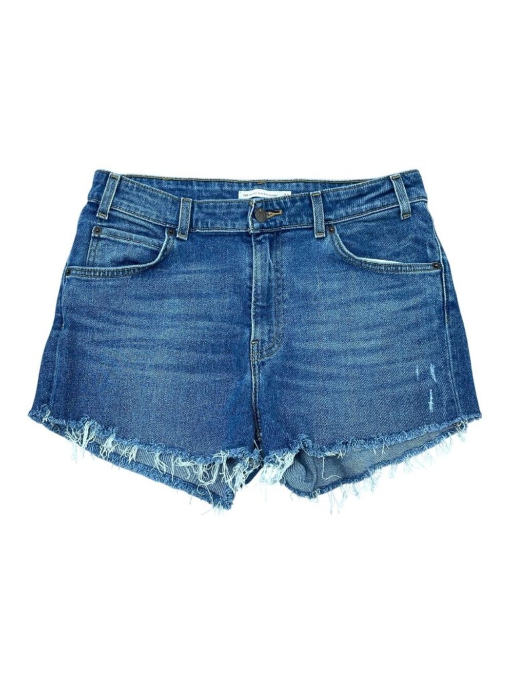 Levi's Orange Tab 721 Women's 31 Vintage High Rise Denim Cutoff Shorts C0765